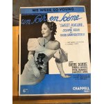J. kern oscar hammerstein sweet adeline partition chant piano film ed. chappell