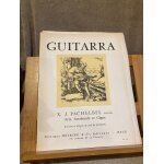 J. pachelbel aria sarabande gigue guitare partition jos de azpiazu ed. delrieu