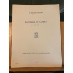 J. selmer - collery pastorale et caprice pour flte et piano partition ed. leduc