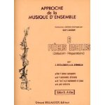 Jacques desloges 6 pi�ces faciles volume partition - 4 saxophones (aaaa) billaudot