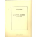 Jacques ibert, petite suite en quinze (15) images, pour piano [reliure inconnue]