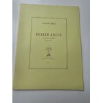 Jacques ibert, petite suite en quinze images pour le piano - ed. musicales hug -