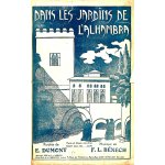 Dans les jardins de l'alhambra. a 22