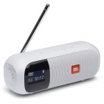 Jbl tuner 2 - radio portative dab - 5 watt - aucun syst�me d'exploitation fourni - blanc