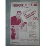 Puisque je t'aime - tango chant - extrait du film  le chanteur inconnu