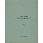 Jean beauregard : vingt - quatre etudes faciles pour basson - editions zurfluh - az1167