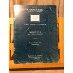 Jean - claude tavernier sonate n1 pour violon et vibraphone partition ed. leduc Jean - claude tavernier sonate n1 pour violon et vibraphone partition ed. leduc