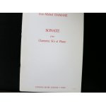 Jean - michel damase sonate pour clarinette et piano
