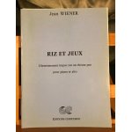 Jean wiener suite riz et jeux pour piano et alto partition editions choudens