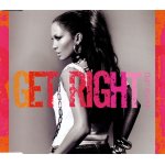 Jennifer lopez - get right - c d monotitre - boitier cristal faon maxi cd - epic 2004