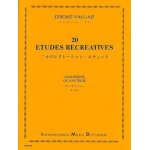 Jerome naulais 20 etudes recreatives pour saxophone ou hautbois