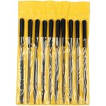Jeu de limes a aiguilles pour frettes guitare professionnelles 10 pi�ces r�pe polie couteau meulage outil ...