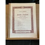 Joaquin turina cloches jardins d'enfants 63 / 4 partition piano salabert