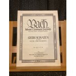 Johann christoph friedrich bach sonate fl�te et piano n2 partition zimmermann
