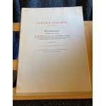Johann fischer divertissement pour flute a bec basse continue partition schott