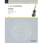 Johann nepomuk hummel sonate es - dur op. 5 / 3 edition schott pour: violon alto, piano