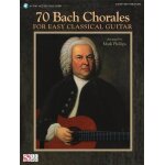 Johann sebastian bach : 70 bach chorales for easy classical guitar - recueil avec support(s) en ligne ...