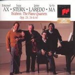 Johannes brahms les 3 quatuors pour piano n1 en sol mineur op 25 n2 en la majeur op 26 n3 en ut mineur ...