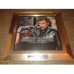Johnny hallyday disque de diamant cd a la vie a la mort no 592 / 1000 + certificat