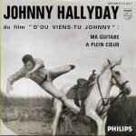 Johnny hallyday ma guitare / a plein coeur