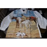 Johnny hallyday tres rare chemise indienne vintage 100% viscose taille m Johnny hallyday tres rare chemise indienne vintage 100% viscose taille m