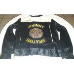 Johnny hallyday rarissime blouson vintage harry king 100% acetate france t. 3