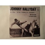 Johnny hallyday   d'ou viens tu johnny ma guitare / a plein coeur