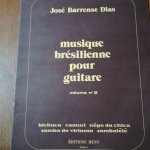 Jose barrense dias, musique brsilienne pour guitare volume 2
