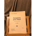 Jules mazellier complainte de noel pour piano partition edition lucien de lacour
