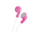 Jvc ha - f14 gumy phones - ecouteurs - embout auriculaire - filaire - jack 3, 5mm - rose