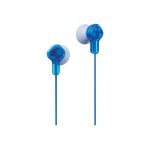 Jvc tinyphones ha - kd1 - ecouteurs - embout auriculaire - filaire - jack 3, 5mm - bleu