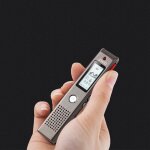 Jwd mini enregistreur vocal de poche usb professionnel 8 heures dictaphone numrique avec lecteur mp3 ...