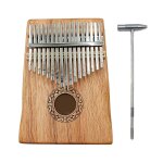 Kalimba pouce piano 17 touches, portable mbira doigt piano cadeaux