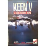 Keen'v - l� o� le vent me m�ne - affiche / poster envoi en tube - 40x60 cm