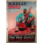 Kelly r - snake - affiche musique / concert / poster