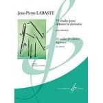 Labaste 55 etudes pour d�buter la clarinette