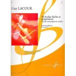 Lacour : 50 etudes faciles et progressives vol 1 - saxophone - edition billaudot