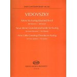 Laszlo vidovszky : nine little greeting chorales to kurtag for 2 pianos - neun kleine gratulationschorle ...
