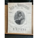 Lecocq valse des merveilleuses filles mme angot partition piano nuyens brandus