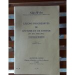 Leons progressive de lecture et de rythme vol 2 alain weber