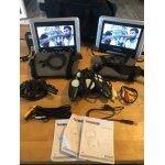 Lecteur dvd portable thomson double ecran