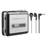 Lecteur de musique usb, cassette, cassette en mp3, convertisseur pour ordinateur, son stro hifi, mga ...