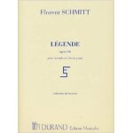 Légende opus 66 pour saxophone alto et piano Légende opus 66 pour saxophone alto et piano