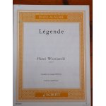 Legende pour violon opus 17 de h. wieniawski