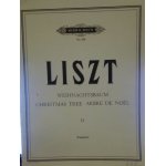 Liszt weihnachtsbaum christmas tree arbre de noel ii pianoforte