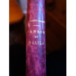 Livre partition samson et dalila