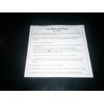 Logiciel les rues de paris sur cd rom