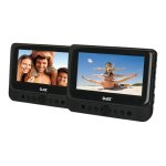 Logicom d - jix pvs 902 - 59ldp - deux moniteurs lcd avec lecteur dvd int�gr� - affichage - 9  - externe ...