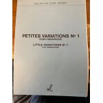 Londeix petites variations n1 pour vibraphone fuzeau