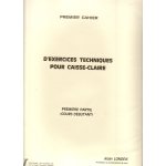 Londeix - premier cahier d'exercices techniques pour caisse - claire (1re partie cours dbutant)